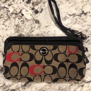 Coach wristlet